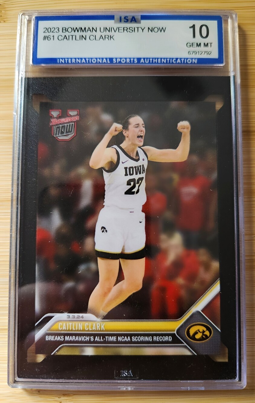2023-24 Bowman U Now - Caitlin Clark #61 (RC)